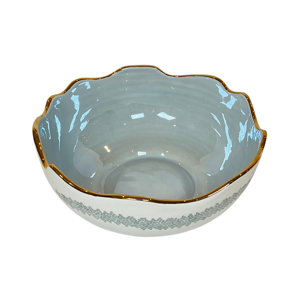 Pearl-Glazed Ceramic Bowl image 2