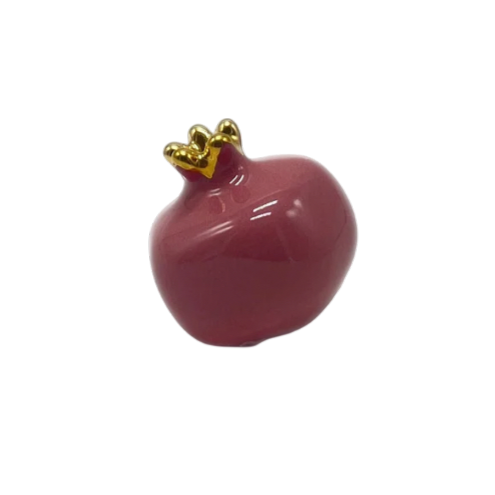 Ceramic Pomegranate - Dark Pink image