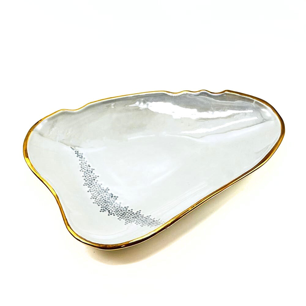 Dot Triangular Dish image 1