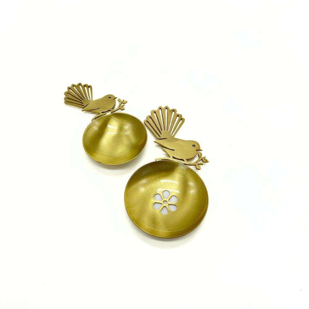 Spoon With Branched Bird Design image 1