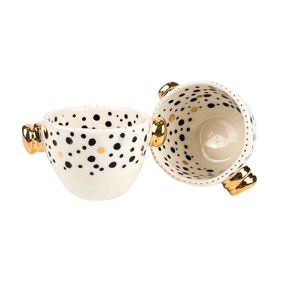 Gold Polka-Dot Bowl image 2