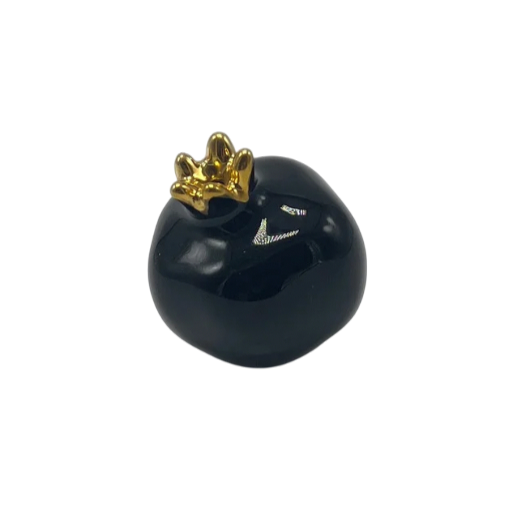 Ceramic Pomegranate - Black image