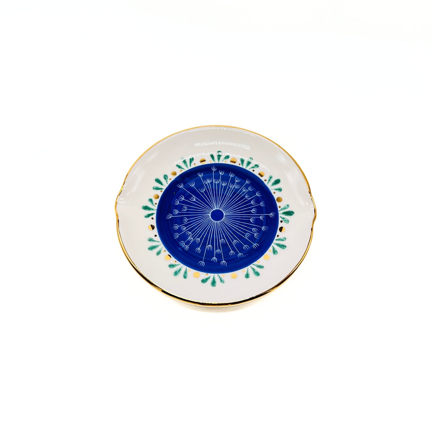 Plate with Blue Pattern image 2