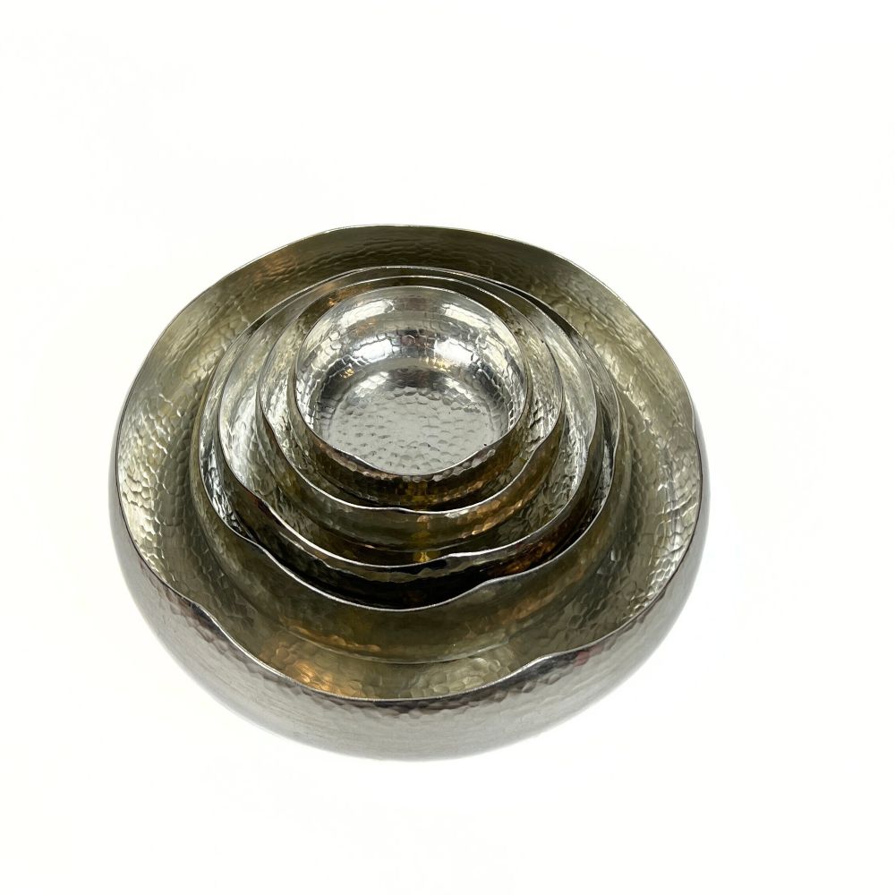 Atlas Copper Bowl With Brass Base image 4
