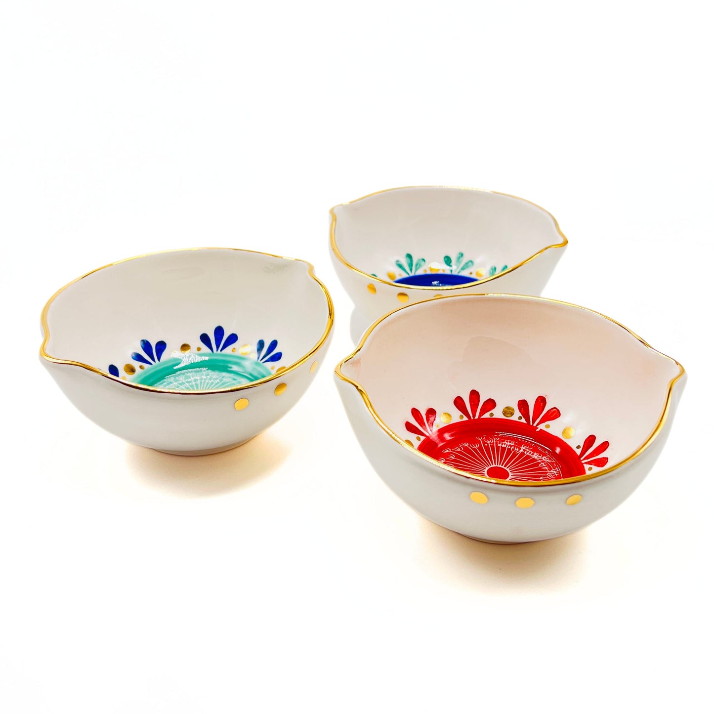 Bowl with Green Pattern image 5