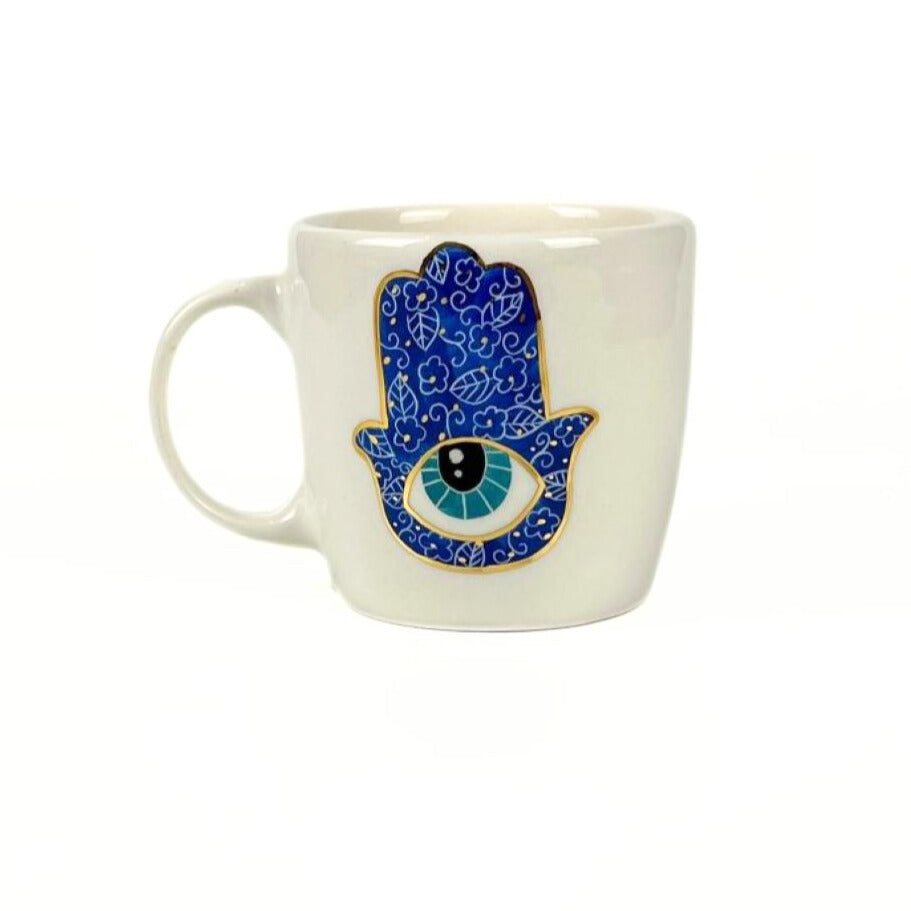 Hamsa Charm Mug