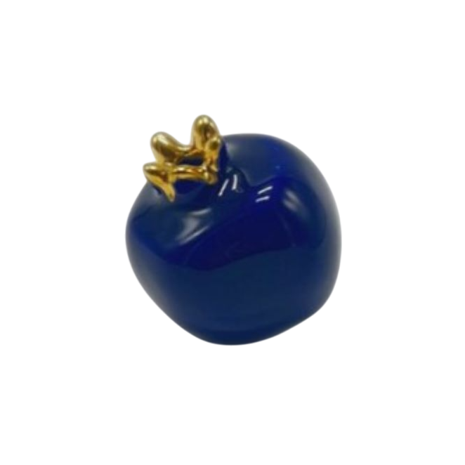 Ceramic Pomegranate - Dark Blue image