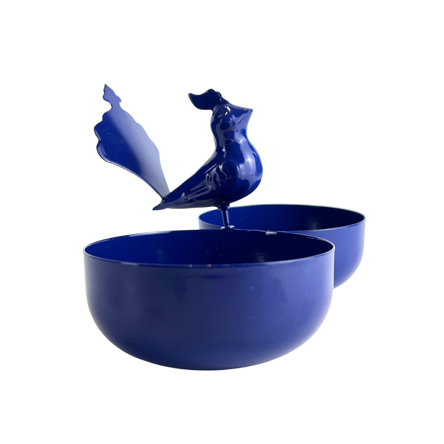 Peacock Double Bowl