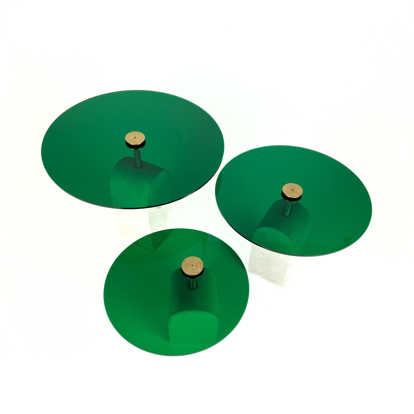 Concrete Base Dish ( Green )