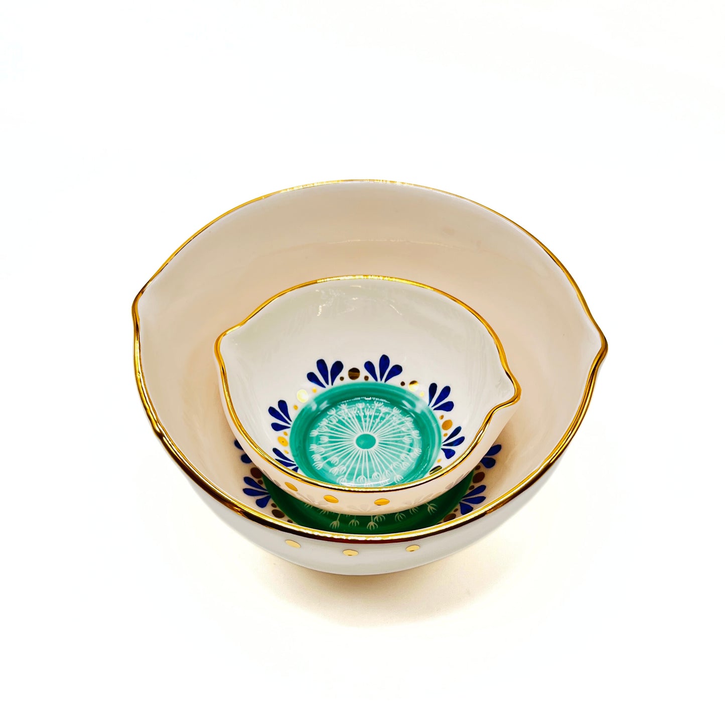 Bowl with Green Pattern image 6
