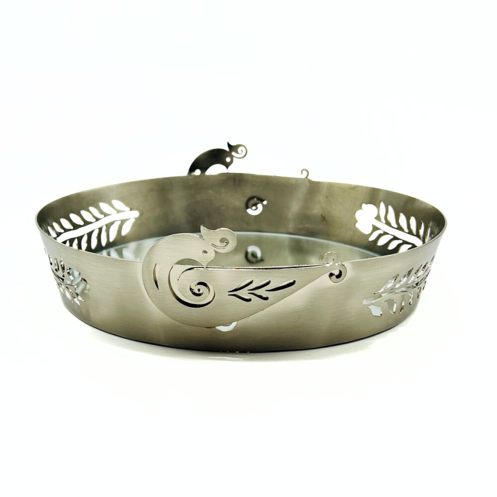 Small Round Tray with Mirror image 0
