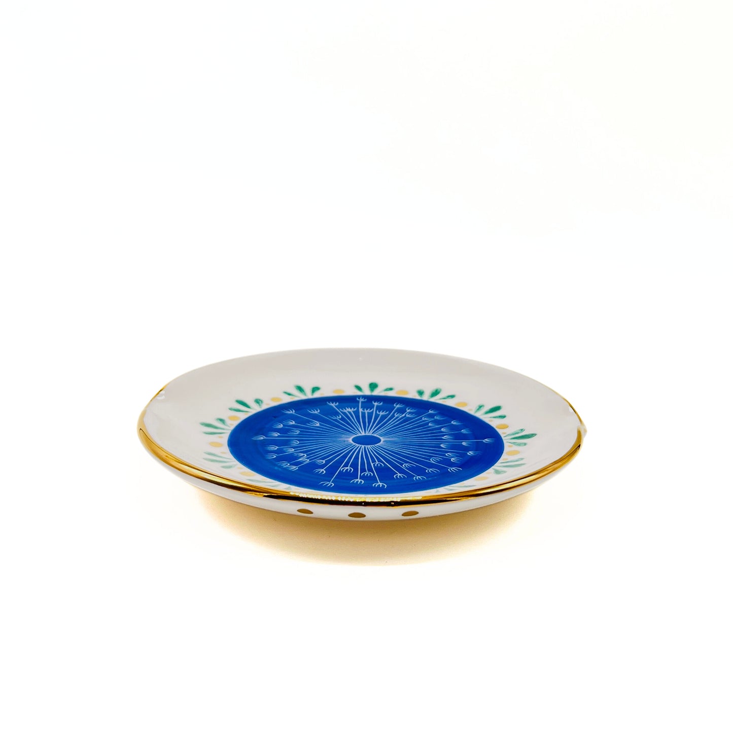 Plate with Blue Pattern image 1