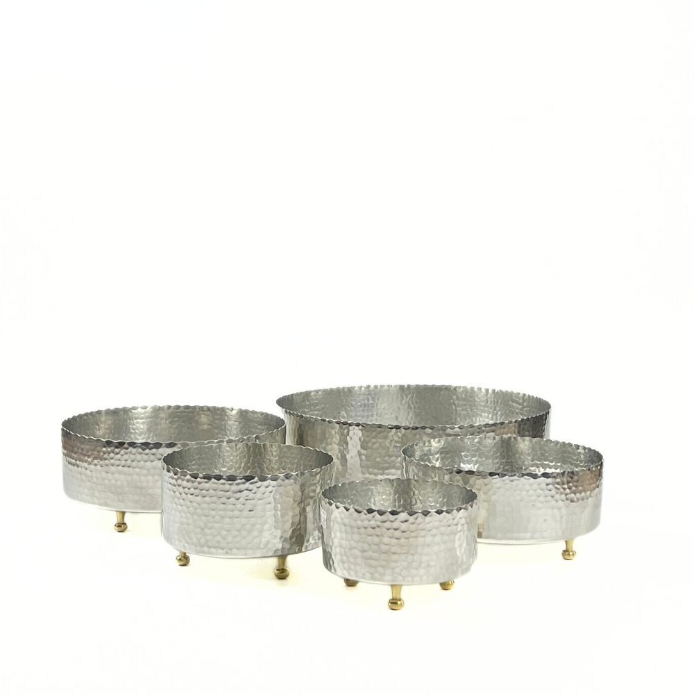 Kereshme Copper Bowl with Brass Base image 0