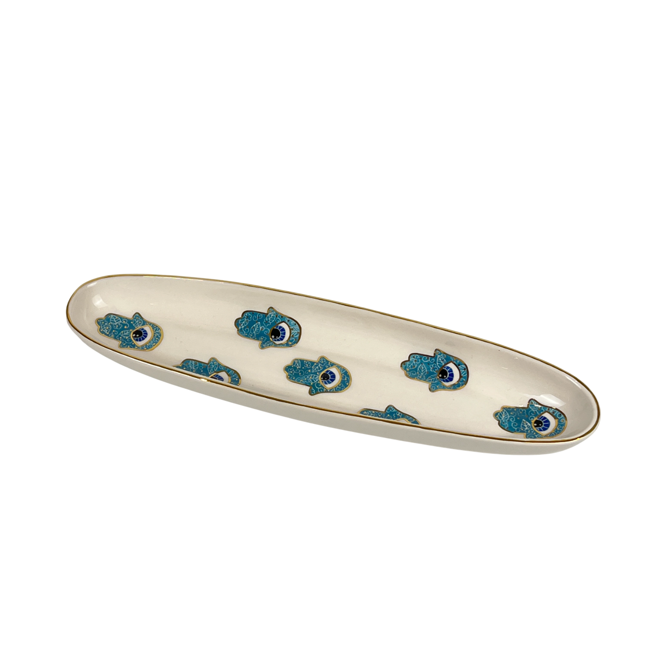 Hamsa Everyday Oval - Blue image