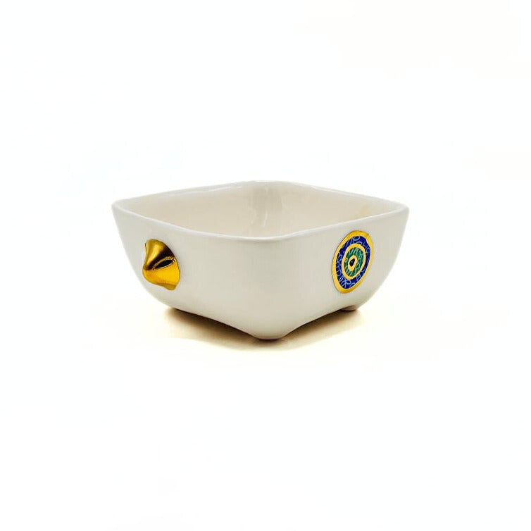 Square White Bowl