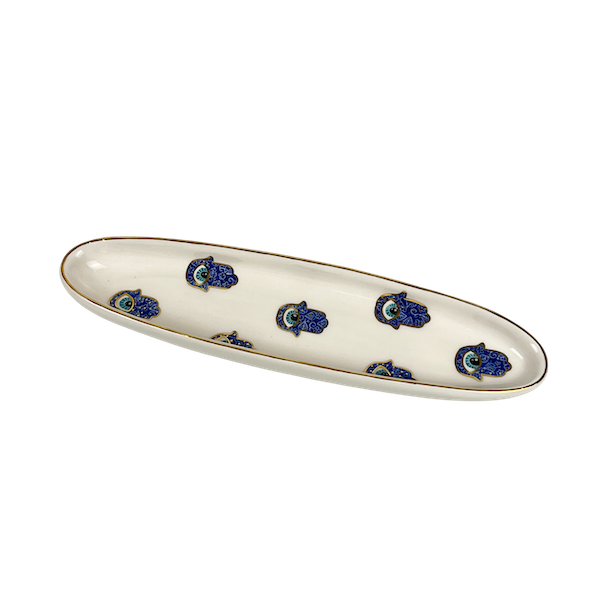 Hamsa Everyday Oval - Dark Blue image