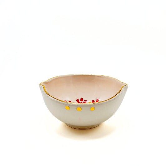 Bowl with Red Pattern image 1