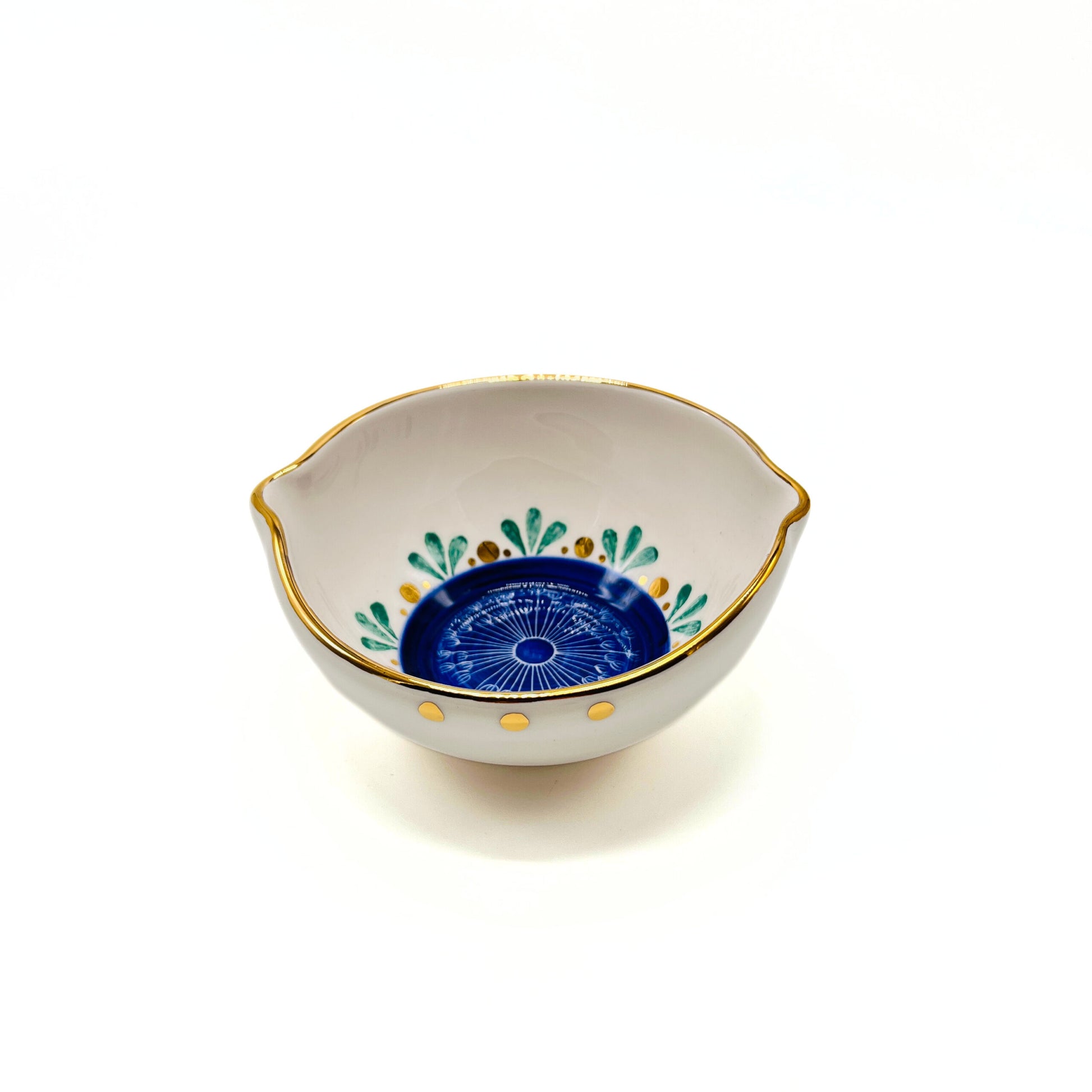 Bowl with Blue Pattern image 0