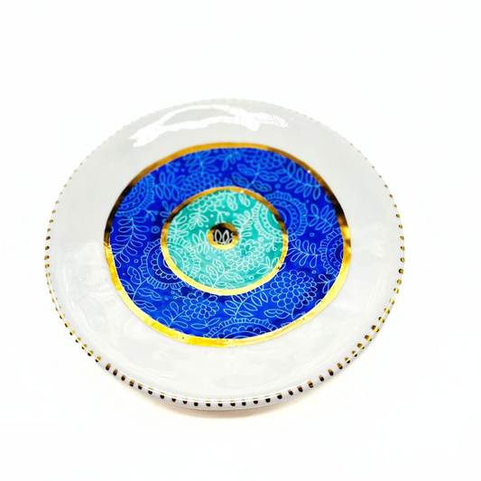 Evil Eye Ceramic Plate image 0