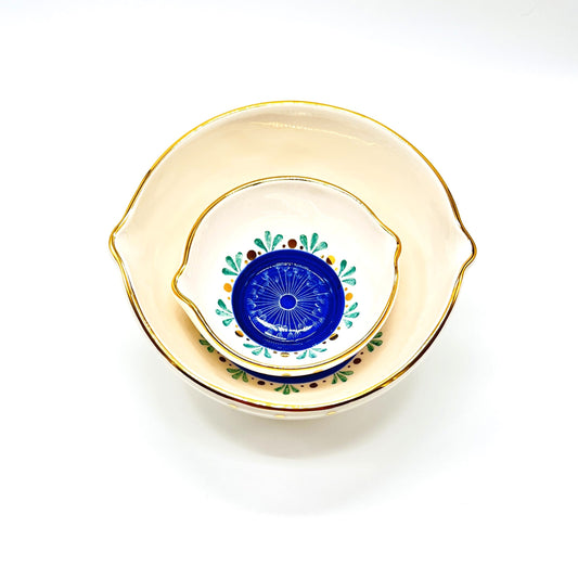 Bowl with Blue Pattern image 1