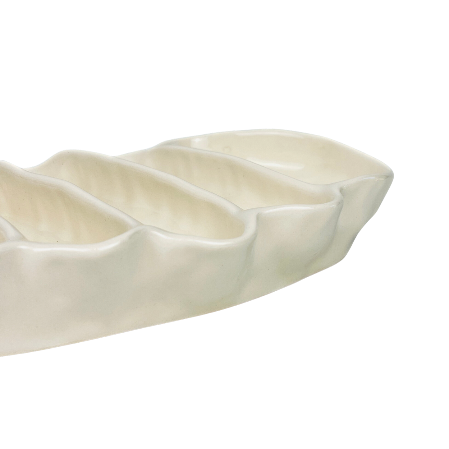 Shell Divide Ceramic Dish