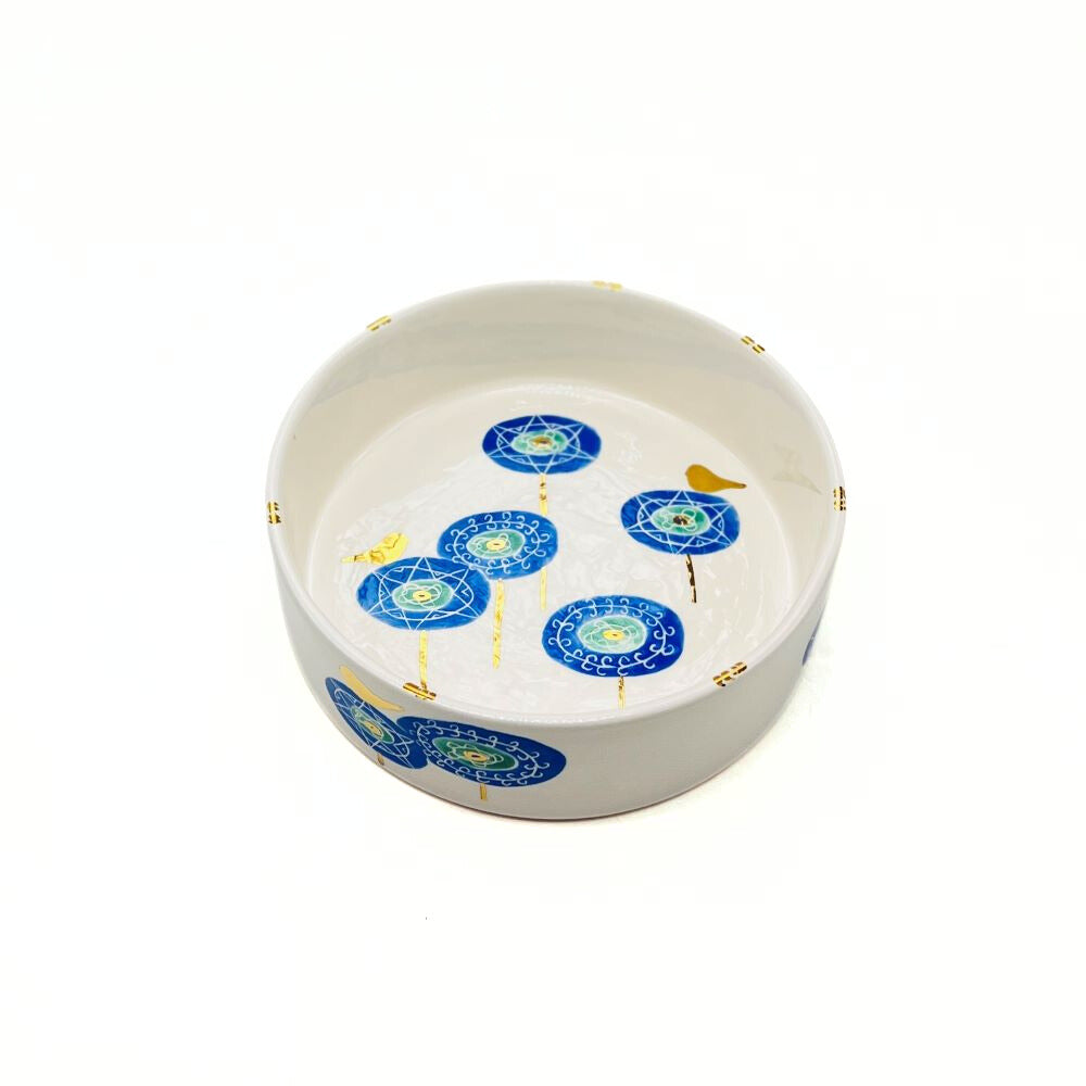 Round Bowl with Bird Pattern image 1