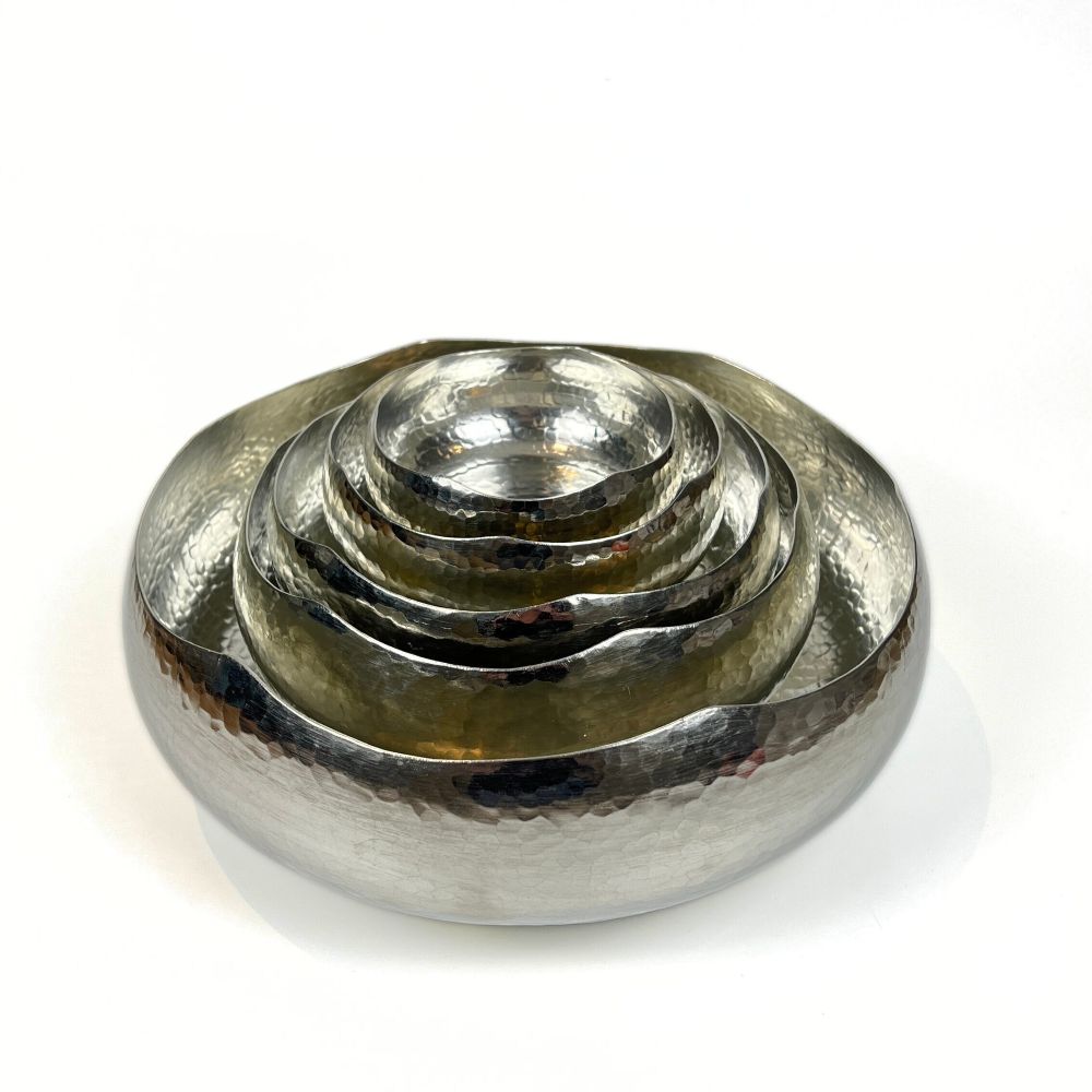 Atlas Copper Bowl With Brass Base image 5