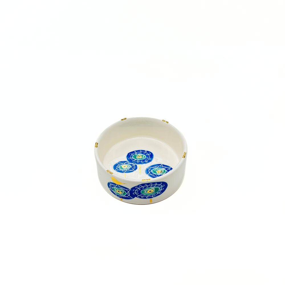 Round Bowl with Bird Pattern image 2