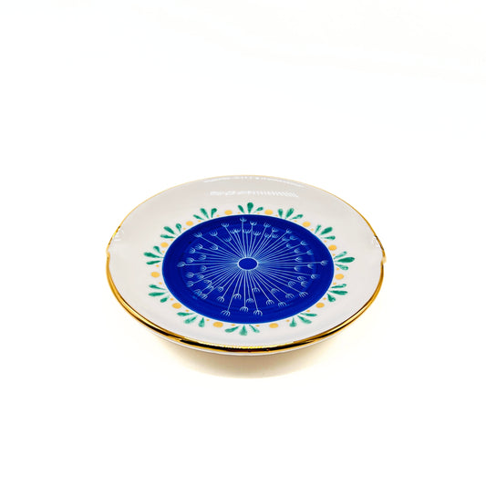 Plate with Blue Pattern image 0