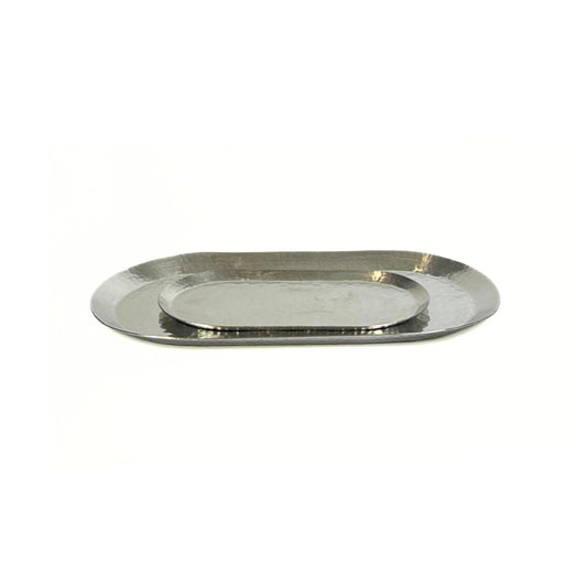 Rona Copper Dish with Brass Base