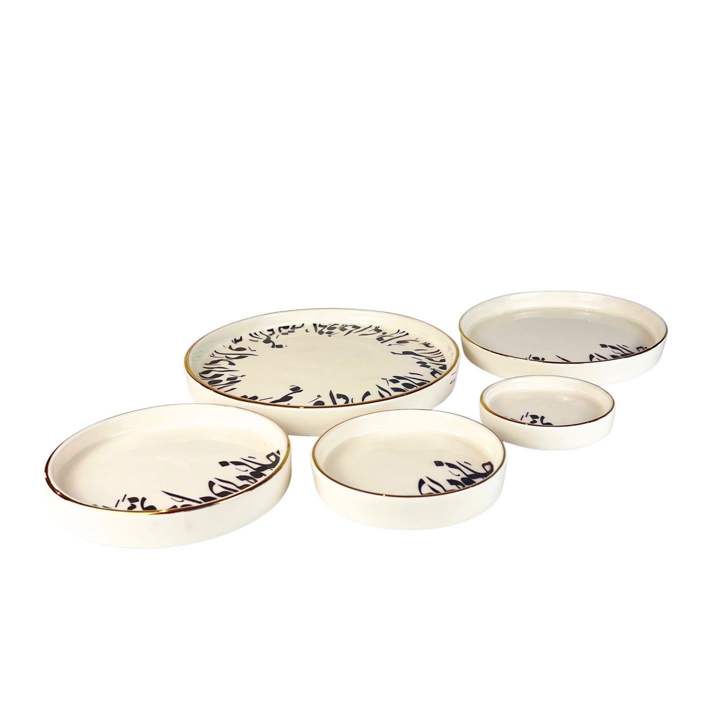 Calligraphy Dish Set (Jani-o-Deli)