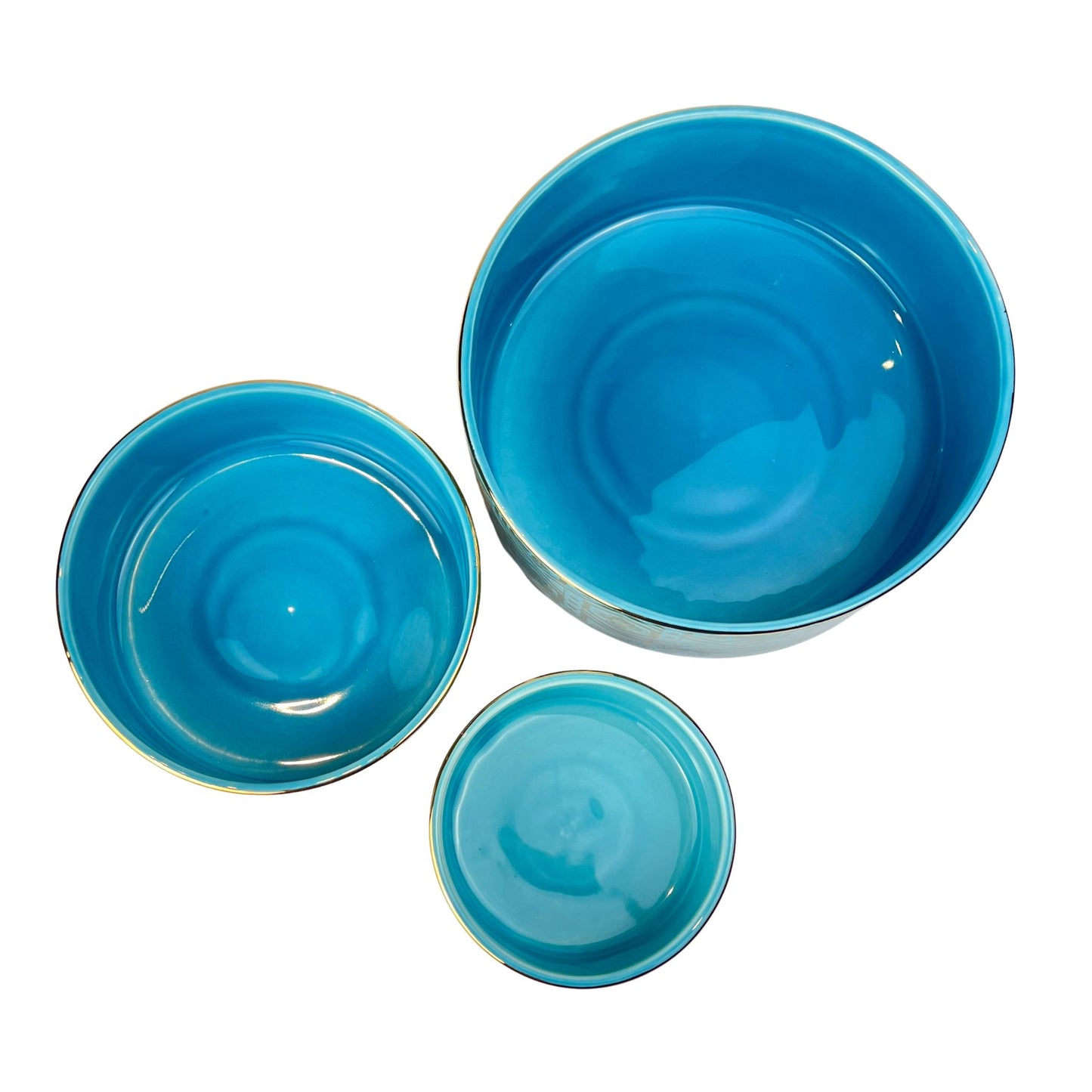 The Firoozeh Motif Bowl With Base