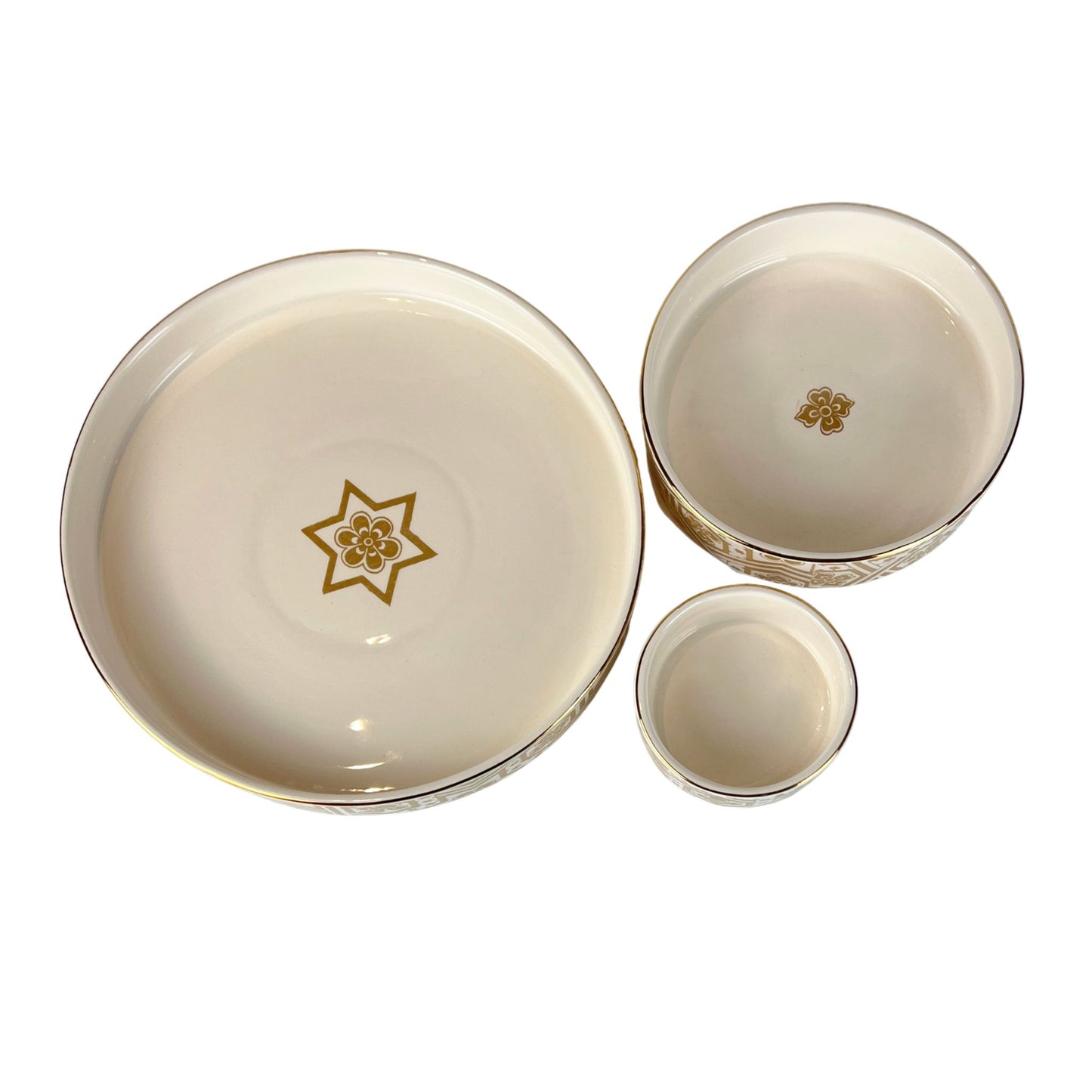 The Zarrin Motif Dishes