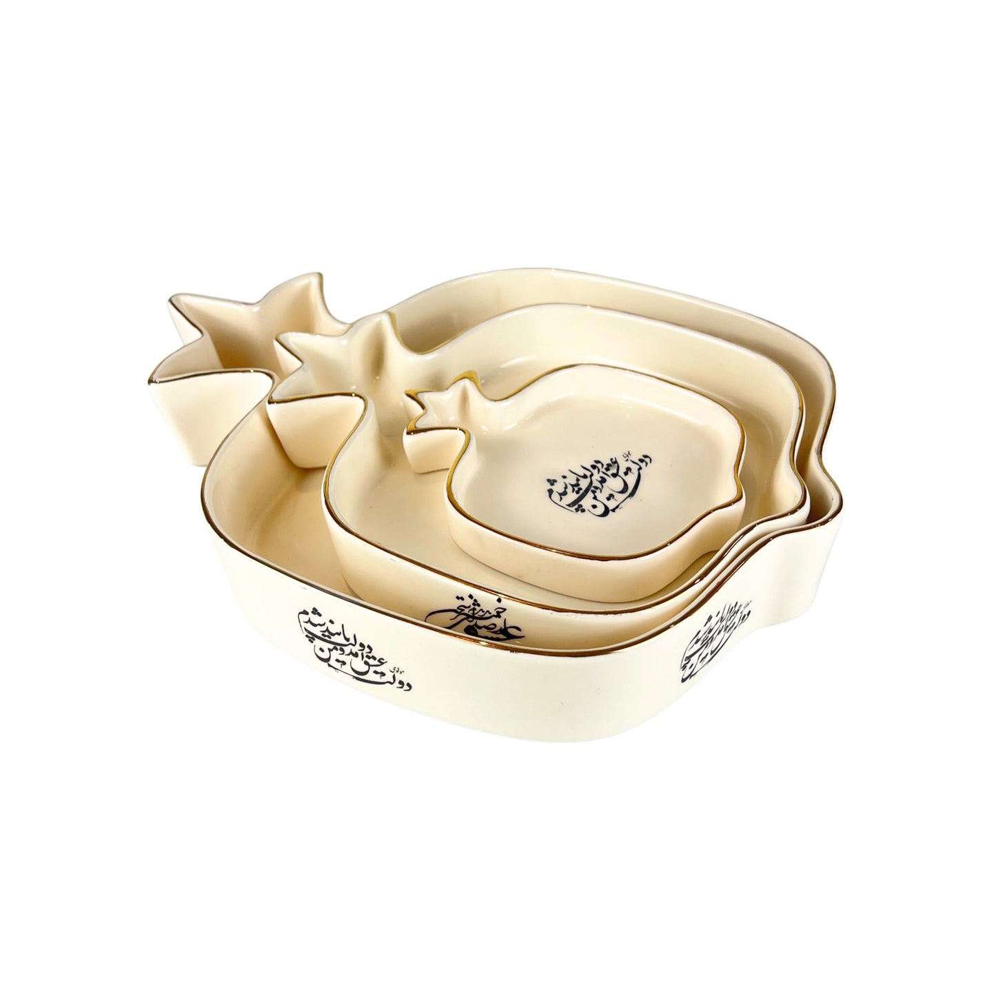 Pomegranate Calligraphy Bowl (Dolat-e-Eshgh)