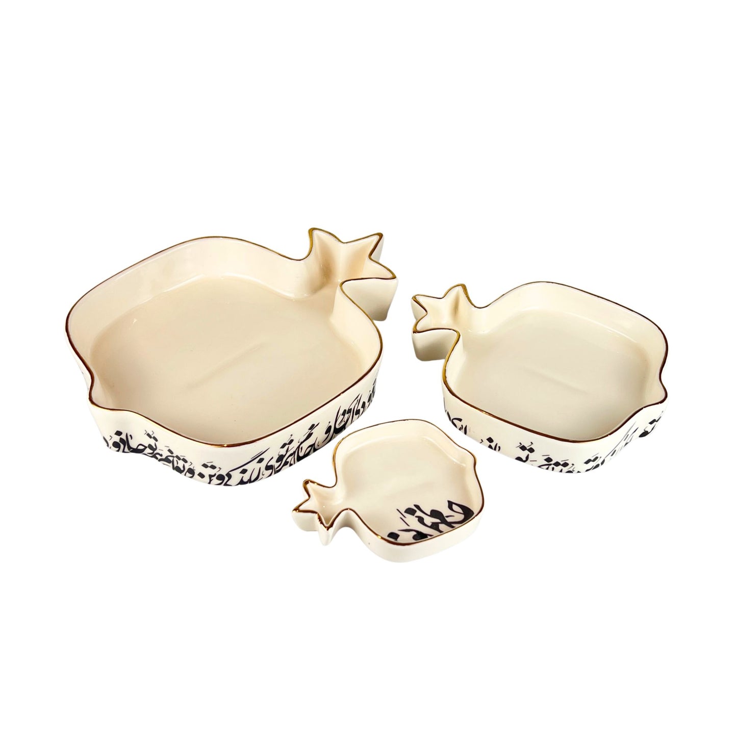 Pomegranate Calligraphy Bowl (Jani-o-Deli)