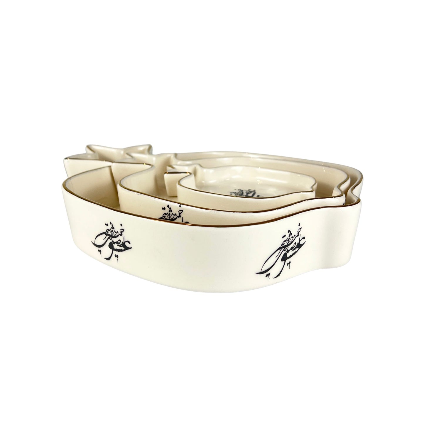 Pomegranate Calligraphy Bowl (Sokhan-e-Eshgh)