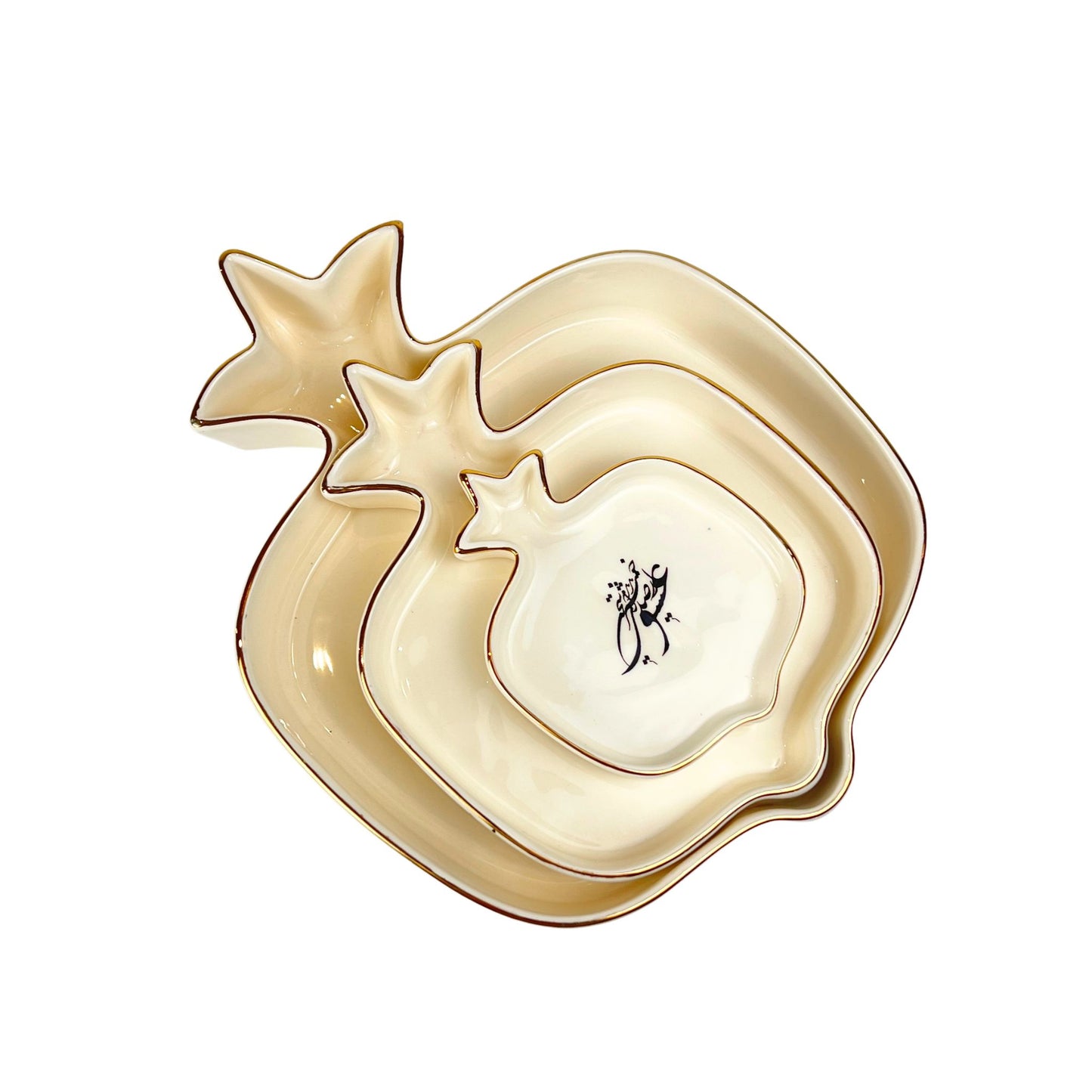 Pomegranate Calligraphy Bowl (Sokhan-e-Eshgh)