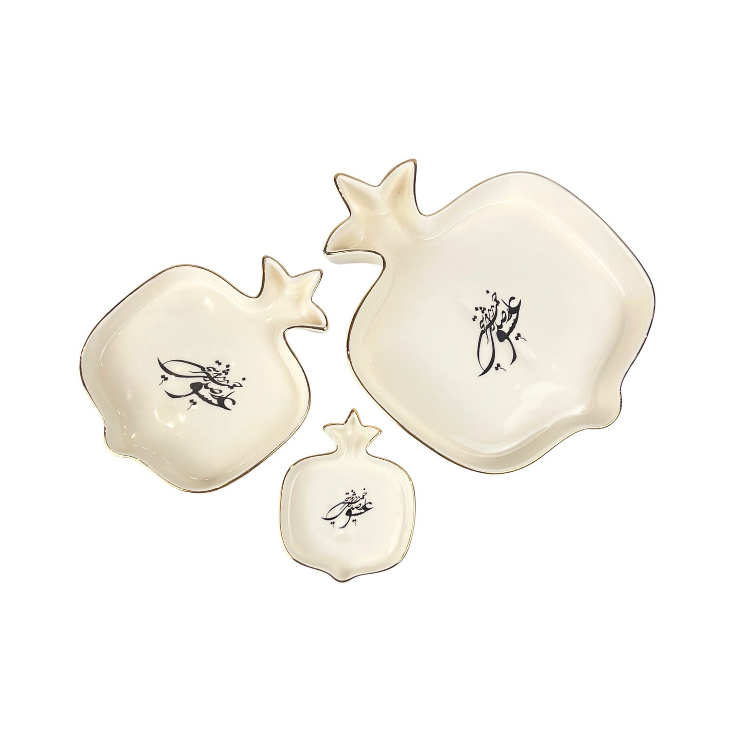 Pomegranate Calligraphy Bowl (Sokhan-e-Eshgh)