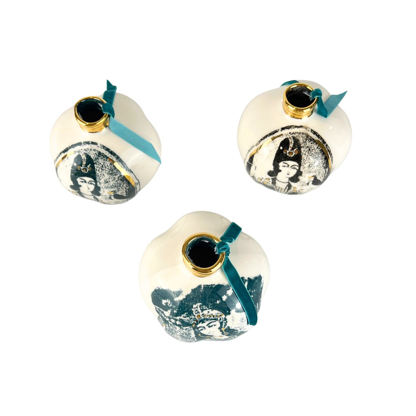 Gajar Pomegranate Candle Holders