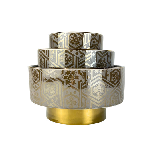 The Simin Motif Bowls with Base
