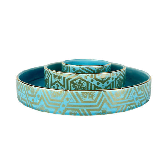 The Firoozeh Motif dishes