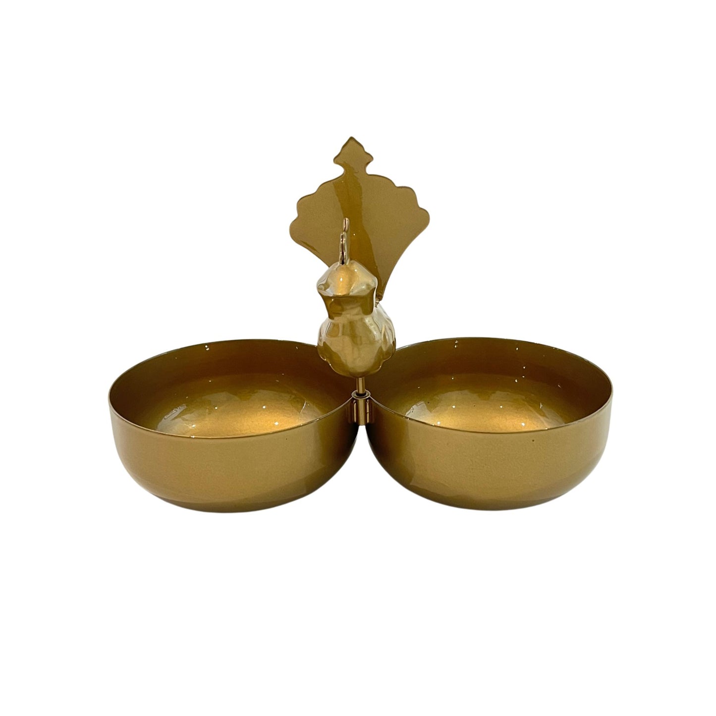Peacock Double Bowl