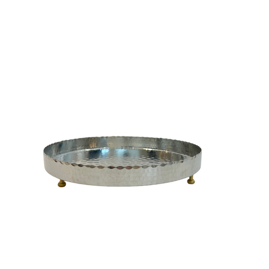 Majnoon Copper Dish with Brass Base