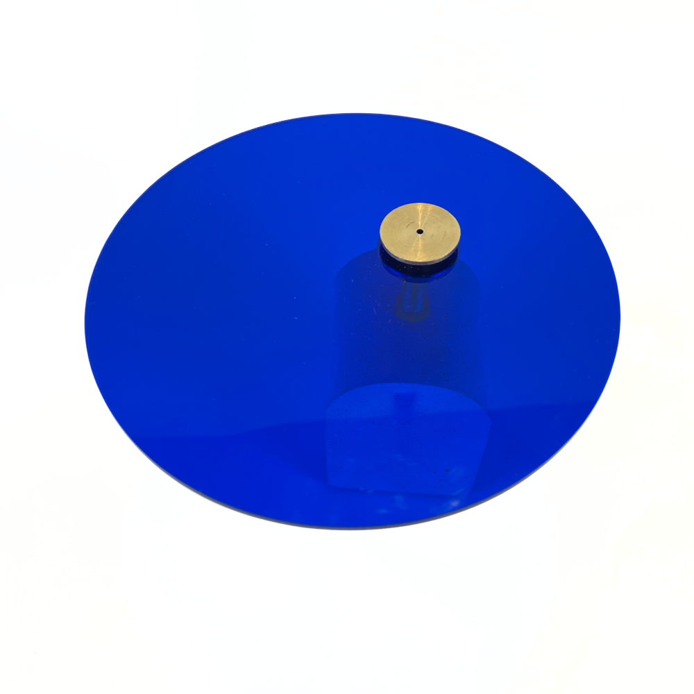 Concrete Base Dish ( Blue )