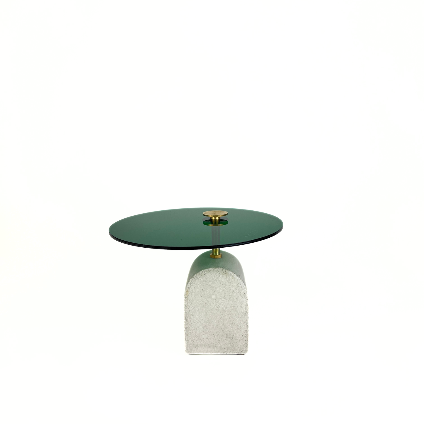 Concrete Base Dish ( Green )