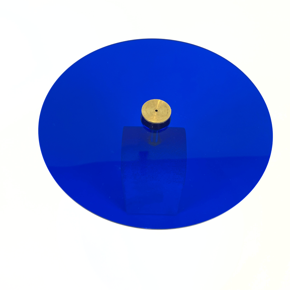 Concrete Base Dish ( Blue )