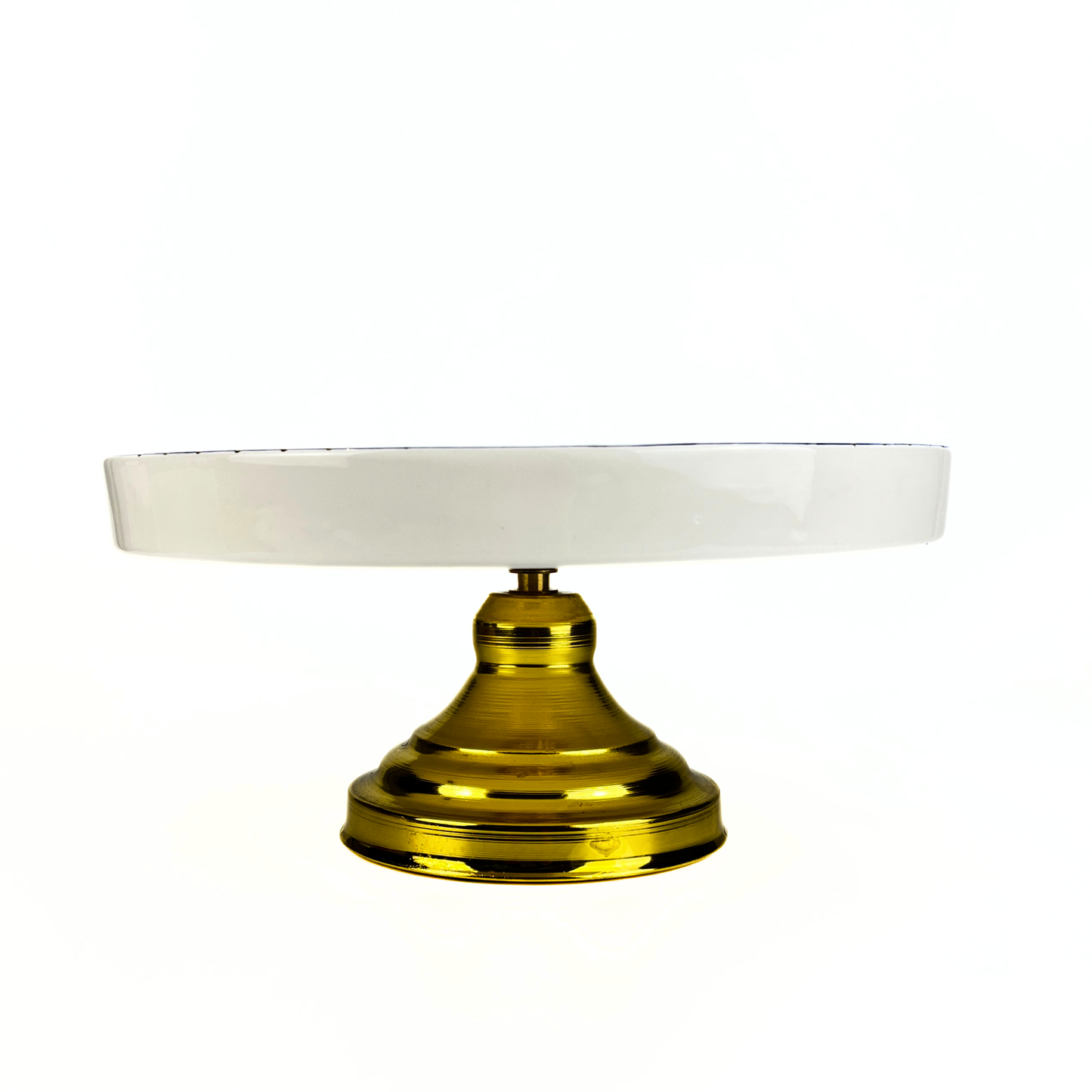 Dish with Brass Base