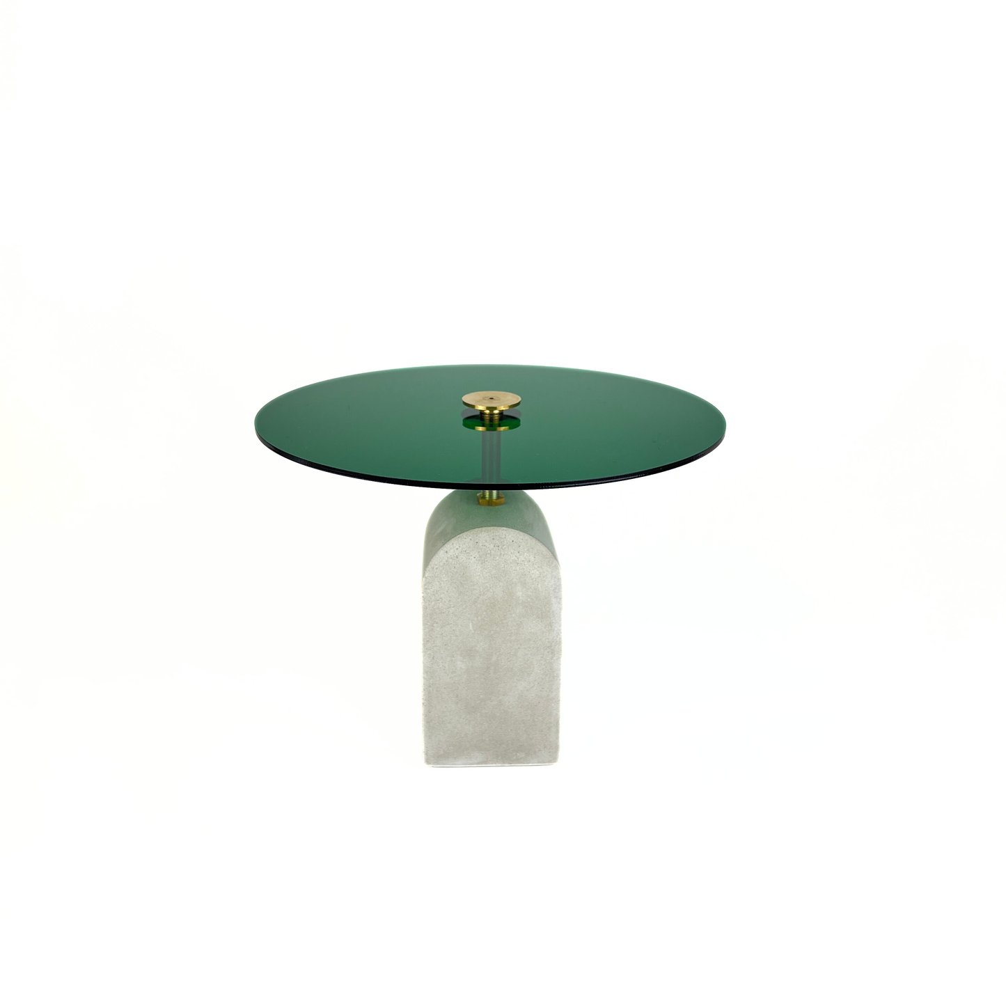 Concrete Base Dish ( Green )