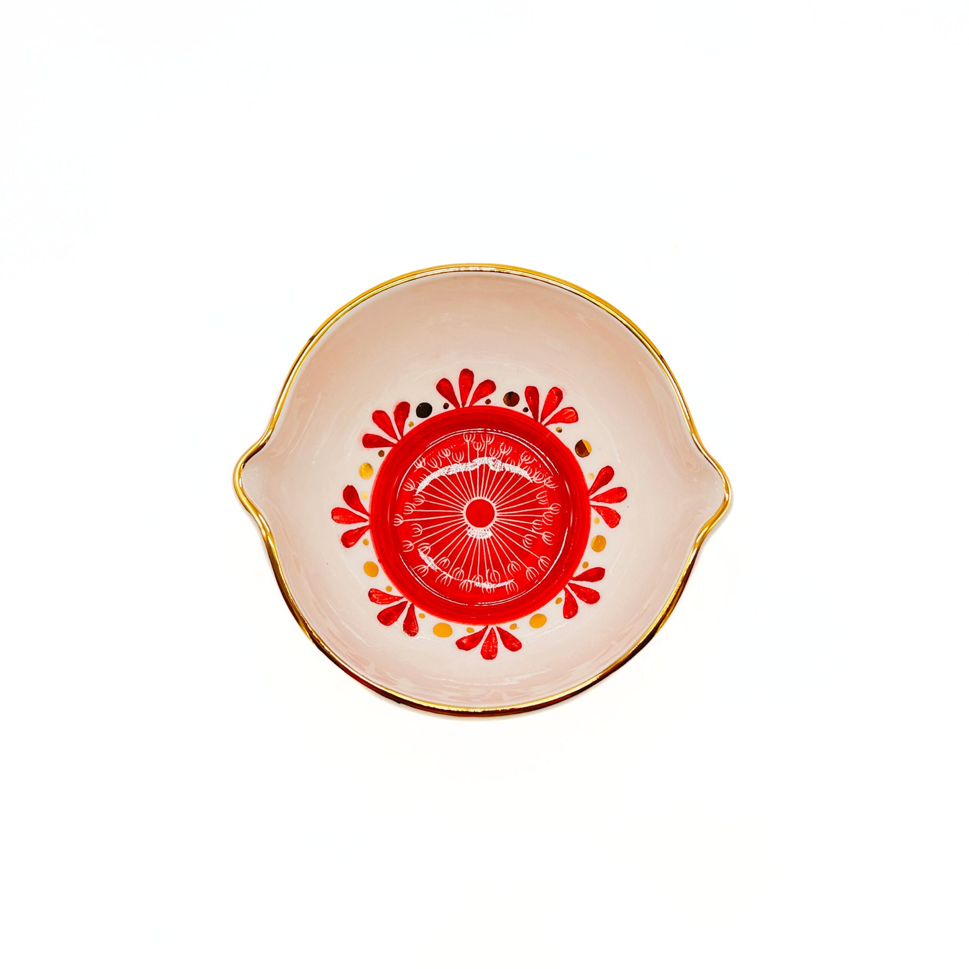 Bowl with Red Pattern image 5