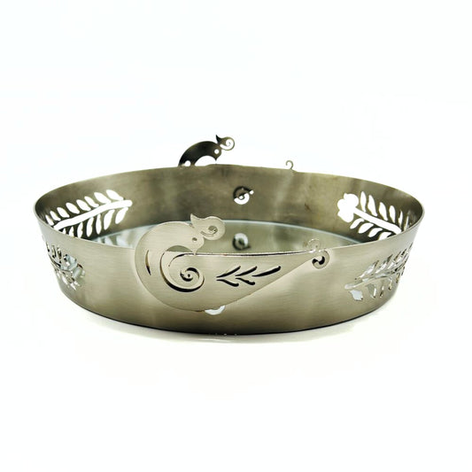 Small Round Tray with Mirror image 0
